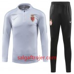 AS Monaco Sweatshirt Dragt Hvid 2018-2019